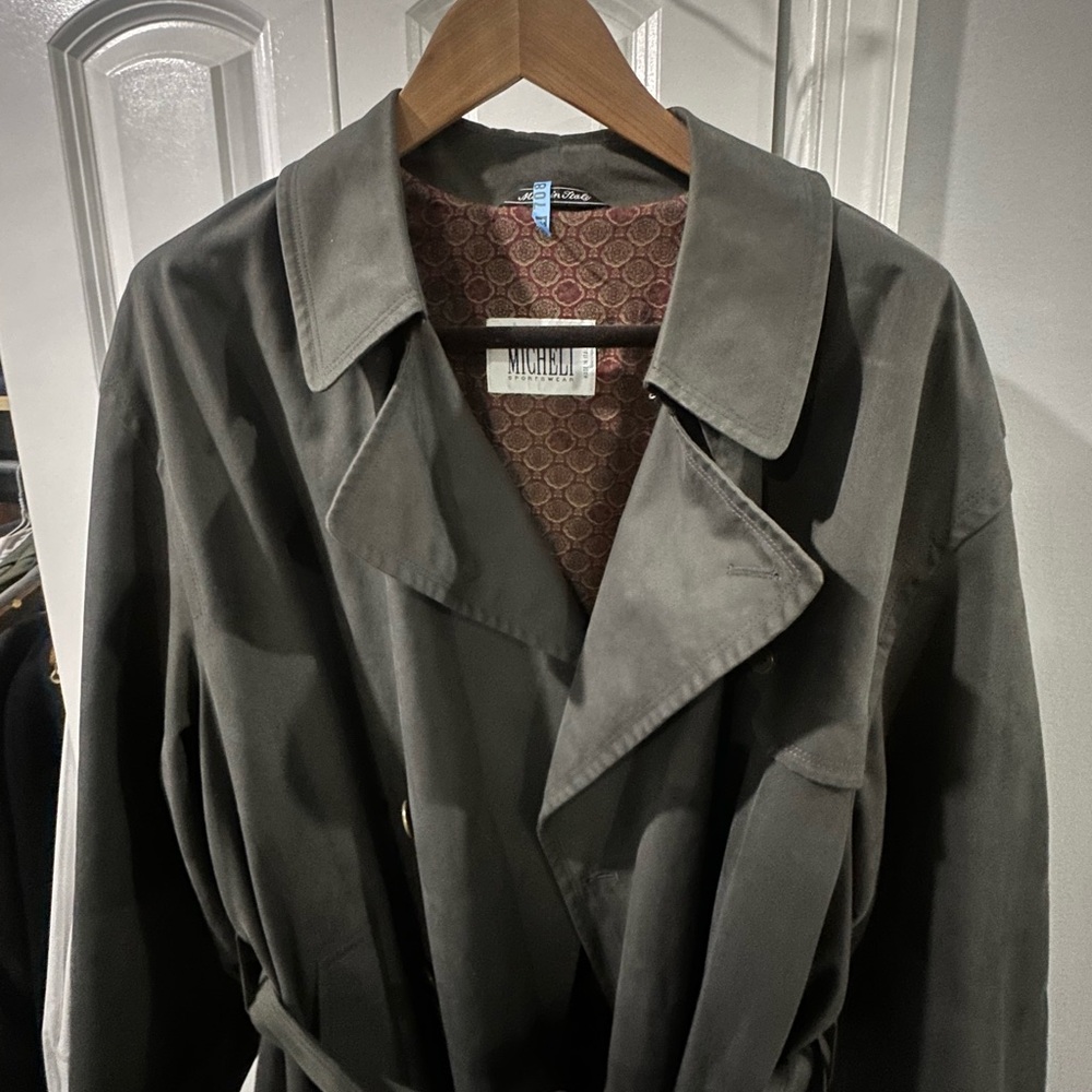 Made in Italy beautiful Micheli Sportwear Trench Coat
